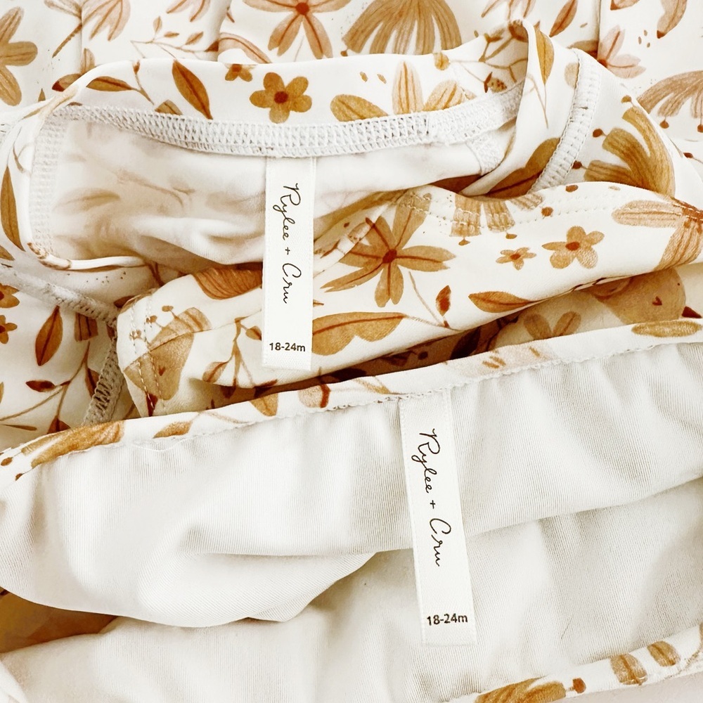 RYLEE + CRU - Garden Birds Two Piece Swim Suit - Picture 6 of 14